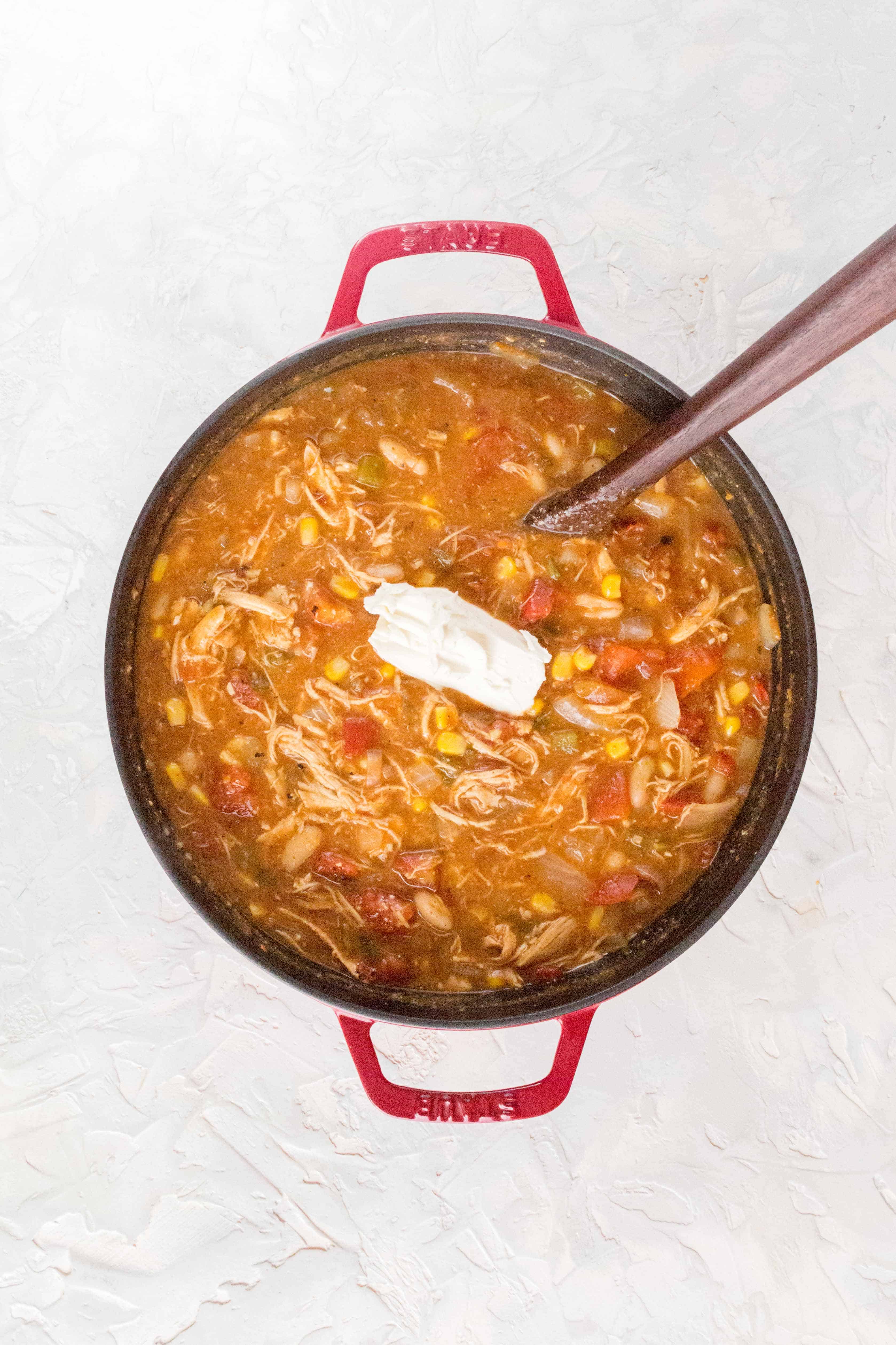 How To Make Chicken Enchilada Soup
