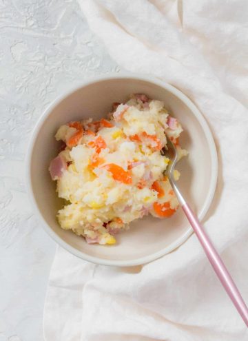 Make this Japanese Potato Salad for your next potluck! Super easy and version of potato salad!