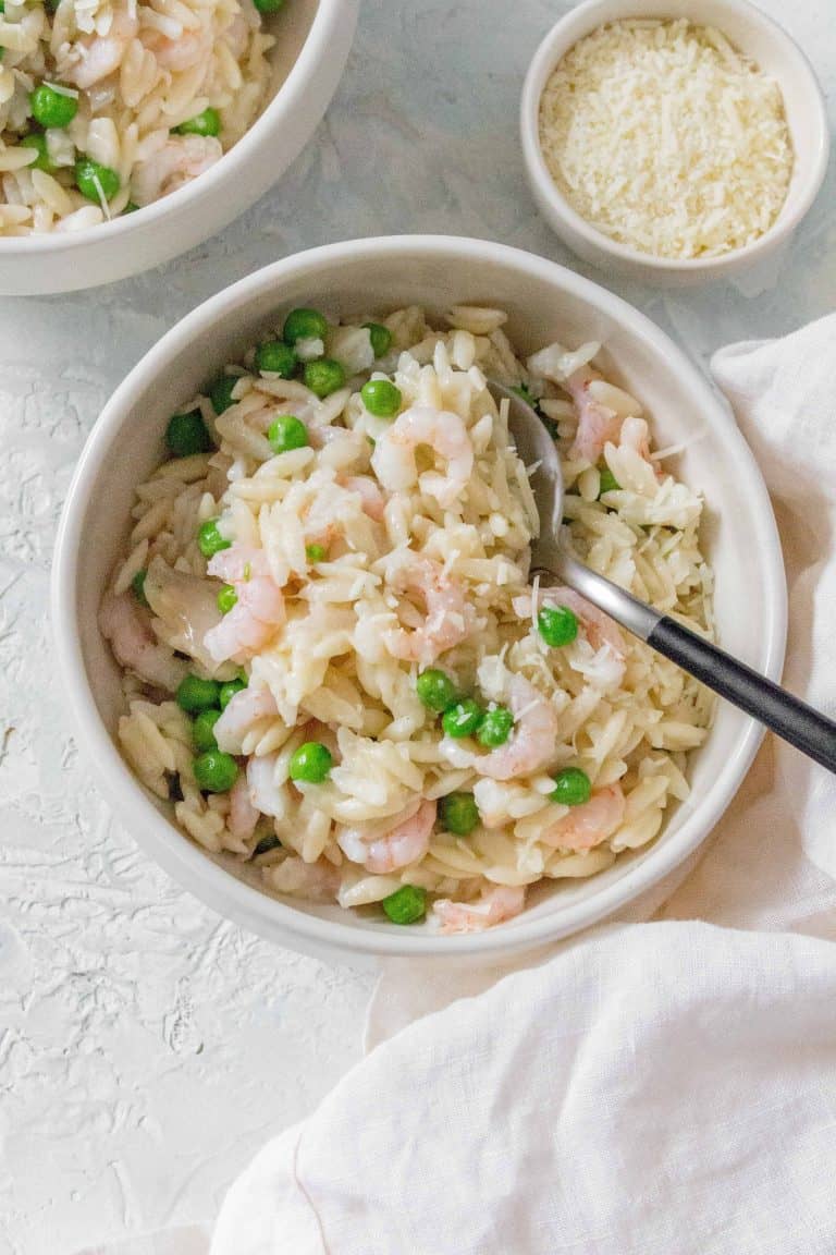 Instant Pot Shrimp Risotto One Pot Only — easy recipes using one pot