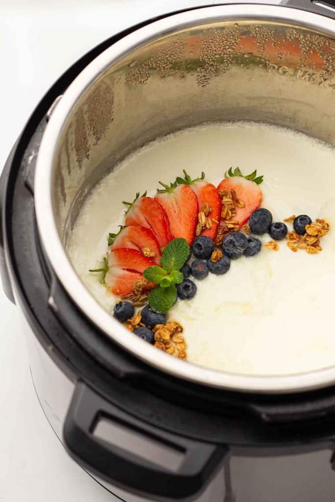 Instant Pot Yogurt (Sous Vide or Yogurt Mode) One Pot Only