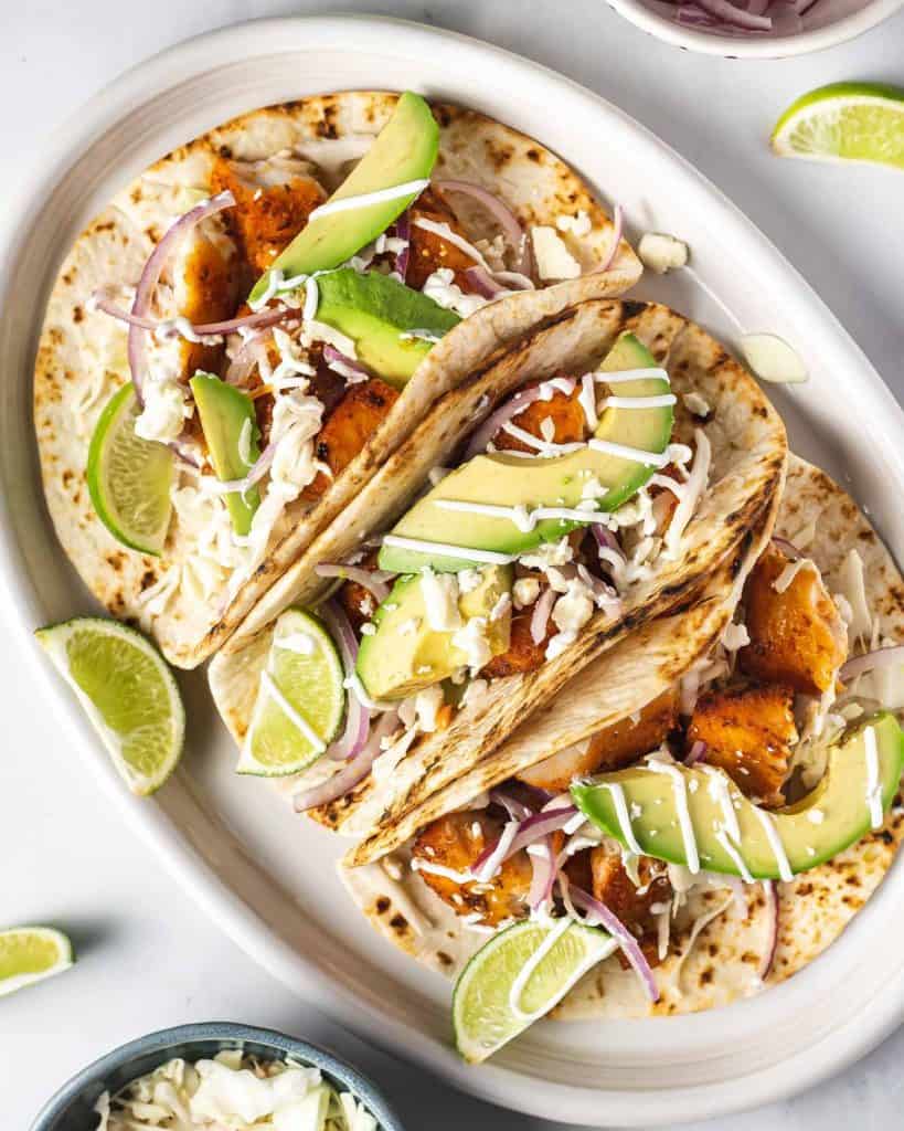 Air Fryer Fish Tacos One Pot Only — easy recipes using one pot only!
