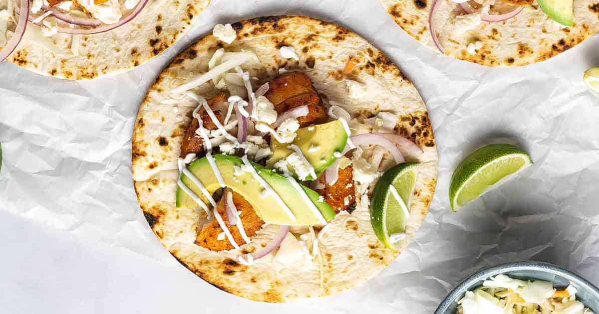 Air Fryer Fish Tacos
