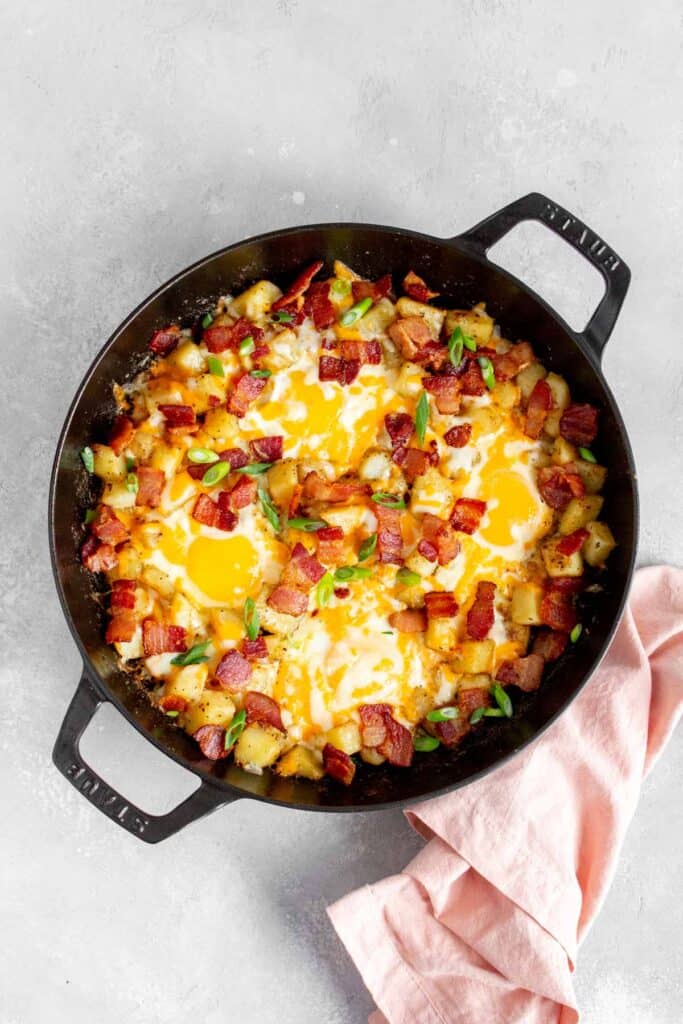 Breakfast Skillet - One Pot Only — easy recipes using one pot only!