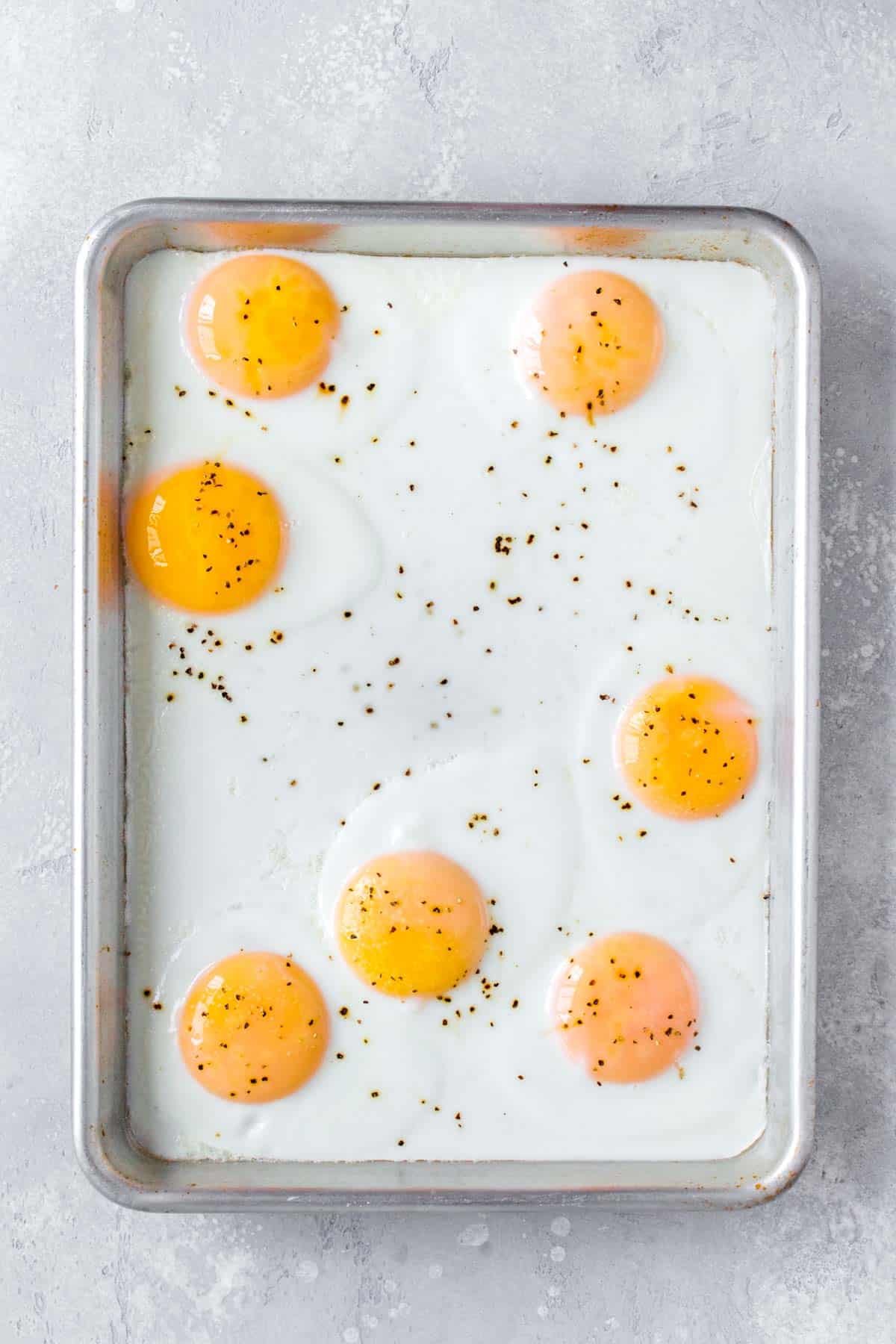 Sheet Pan Eggs One Pot Only — easy recipes using one pot only!