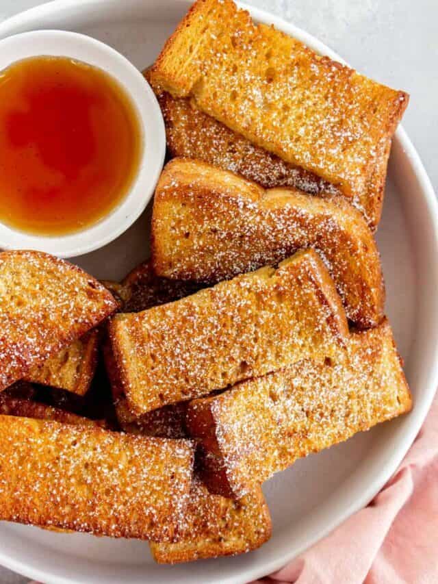 Air Fryer French Toast Sticks Story