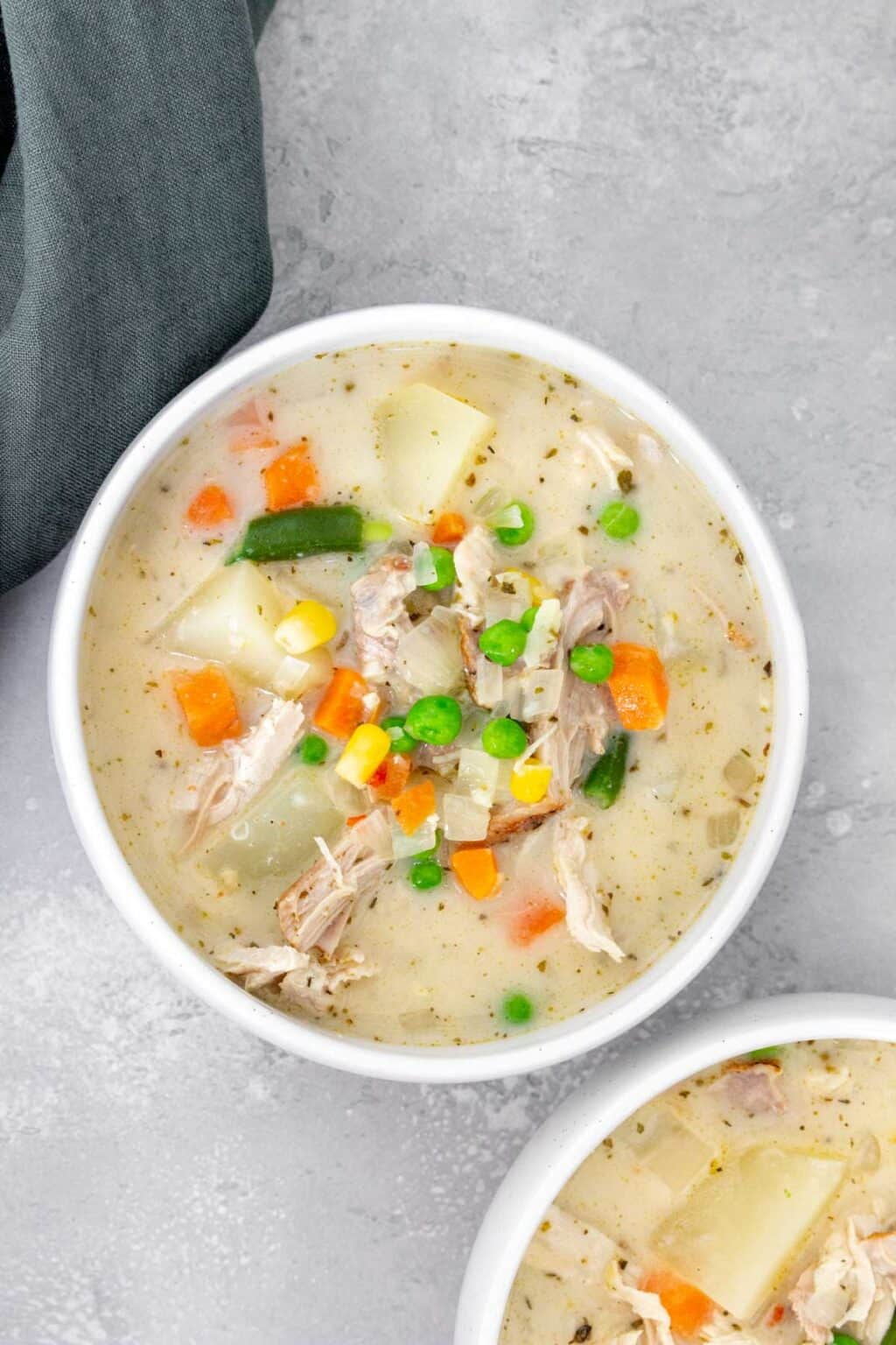 Turkey Pot Pie Soup - One Pot Only — easy recipes using one pot only!