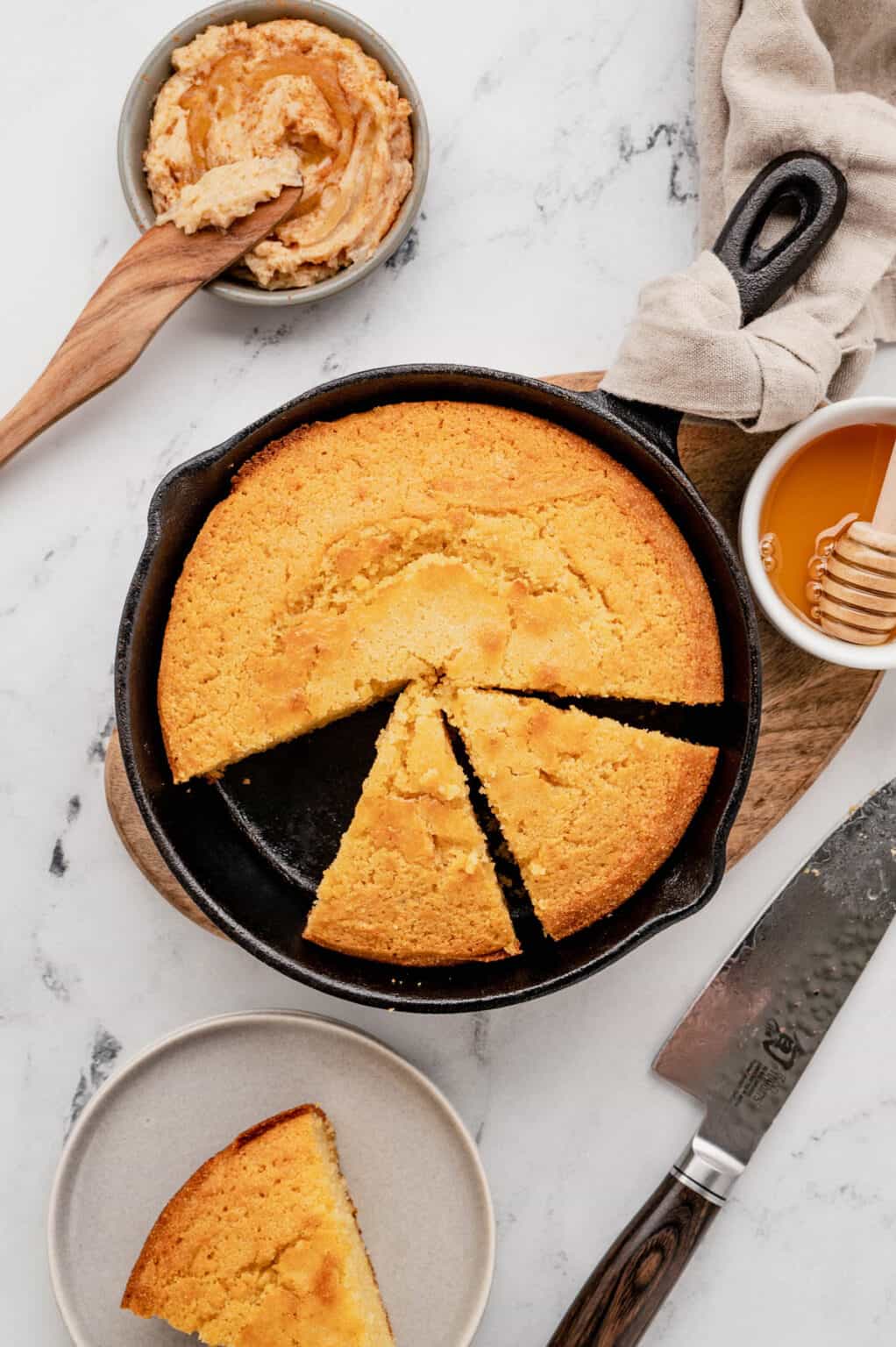 Skillet Cornbread - One Pot Only — easy recipes using one pot only!