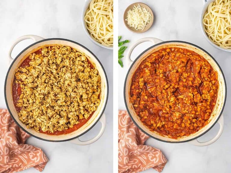 Chicken Bolognese One Pot Only — easy recipes using one pot only!