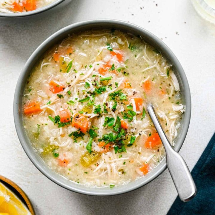 Instant Pot Chicken Wild Rice Soup Recipe