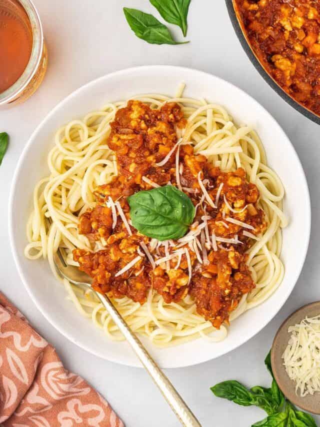 Chicken Bolognese Story